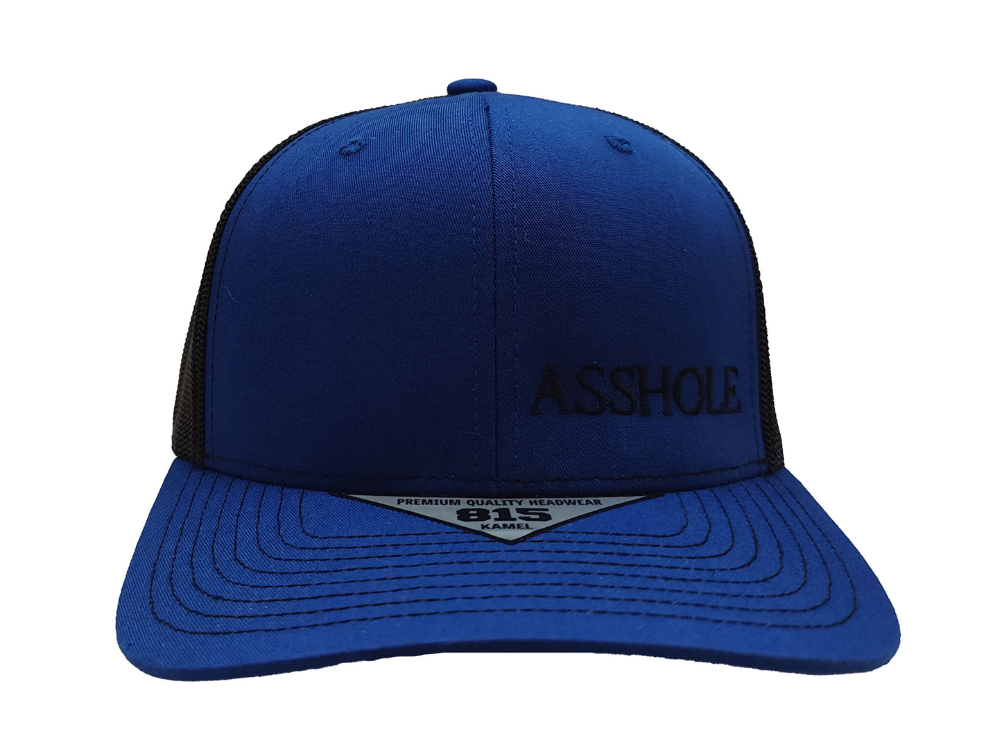 ASSHOLE Kamel Adult Hat 815 Blue / Black