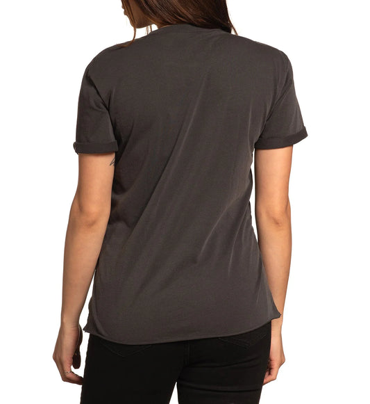 AFFLICTION Leopard Head Short-Sleeve Tee