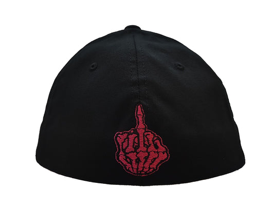 CRAZY BITCH FlexFit Adult Hat Black / Pink