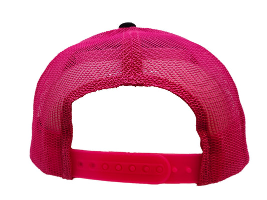 CRAZY BITCH Kamel Adult Hat 815 Black / Pink