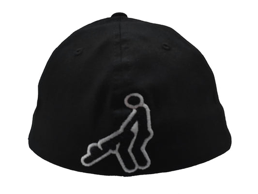 DOGGY STYLE FlexFit Adult Hat Black / White