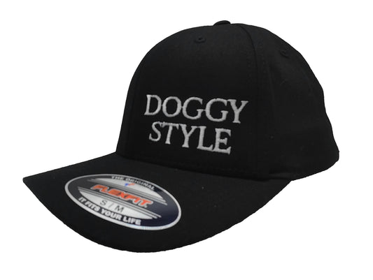 DOGGY STYLE FlexFit Adult Hat Black / White