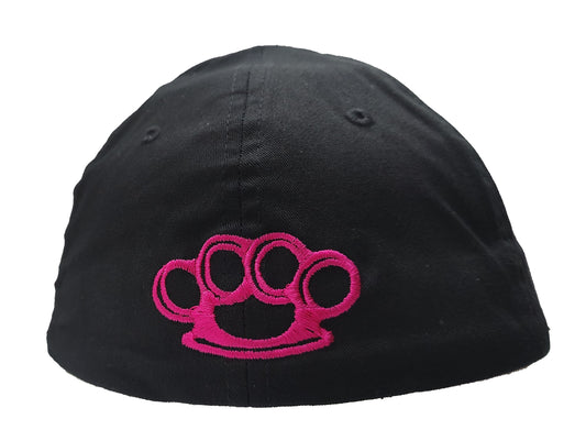 FUCK AROUND FIND OUT FlexFit Adult Hat Black / Pink