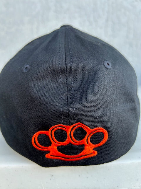 FUCK AROUND FIND OUT FlexFit Adult Hat Black / Orange