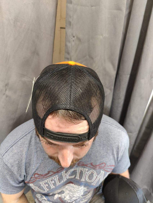 ASSHOLE Kamel Adult Hat 815 Orange / Black